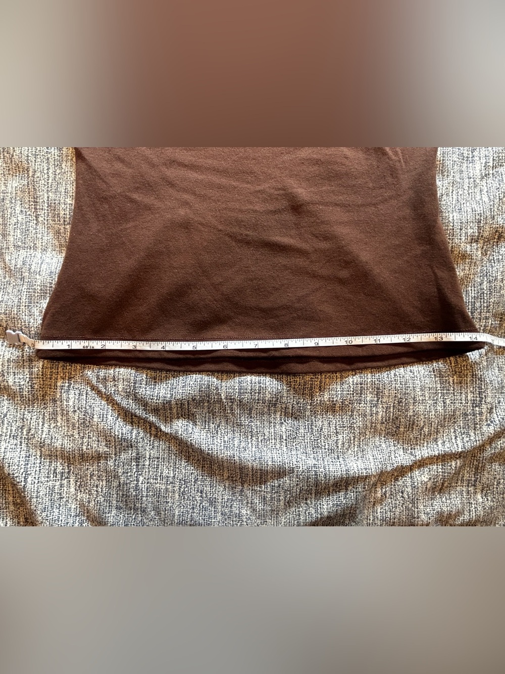Asymmetrical Ruched Top With Stone Detail - Picture 8 of 11